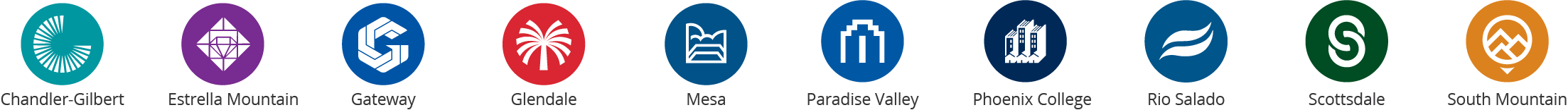 10 Colleges Logo